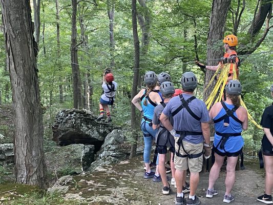 Shawnee Bluffs Canopy Tour by null