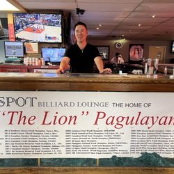 Le Spot Billiard Lounge - The man himself!