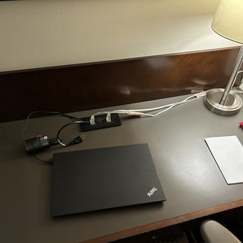 DoubleTree by Hilton Hotel Fort Lee - George Washington Bridge - Not enough outlets on the desk! - Hotels Near Me - Fort Lee, New Jersey