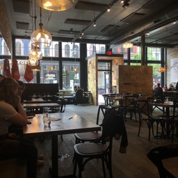 LouVino OTR - Inside looking out - Wine Bars Near Me - Cincinnati, Ohio