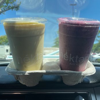 Nekter Juice Bar - Mango Delight & Berry Banana Burst. - Acai Bowls Near Me - La Habra, California Nekter Juice Bar - Mango Delight & Berry Banana Burst. - Acai Bowls Near Me - La Habra, California