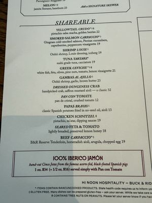 Menu photo 6 Pinyon Scottsdale, AZ Menu photo 6 Pinyon Scottsdale, AZ