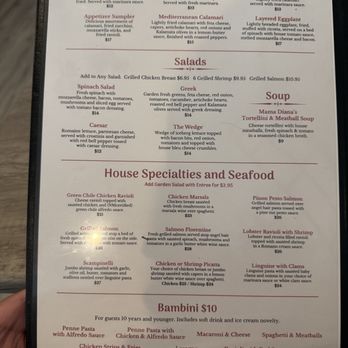 Joe’s Pasta House - Menu - Italian Near Me - Albuquerque, New Mexico