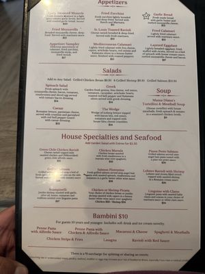 Menu photo 1 Joe’s Pasta House Albuquerque, NM