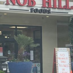 No bags. They charge you for bags. Can't bring your own. Safeway isn't charging for bags. What a scam! No bags. They charge you for bags. Can't bring your own. Safeway isn't charging for bags. What a scam!