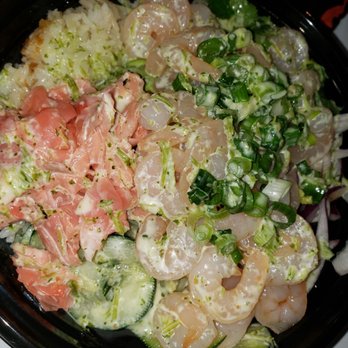 Aloha Poke - 3- scoop shrimp bowl - Poke Near Me - Chino, California Aloha Poke - 3- scoop shrimp bowl - Poke Near Me - Chino, California