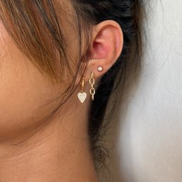 Third lobe piercing by Mija Third lobe piercing by Mija