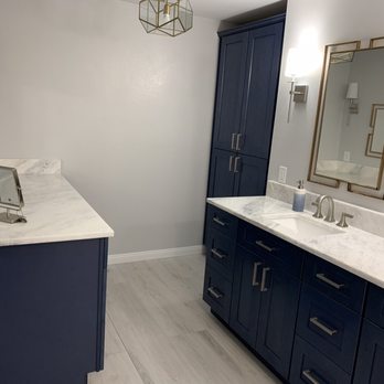 RGD Construction - New bathroom, there used to be a wall that separated the bathroom and master closet - General Contractors Near Me