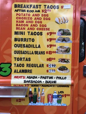 Menu photo 3 El Chivito San Antonio, TX