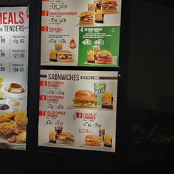 Tex's Chicken & Burgers - Menu