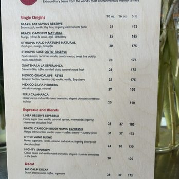 Linea Caffe - Menu - Coffee & Tea Near Me - San Francisco, California Linea Caffe - Menu - Coffee & Tea Near Me - San Francisco, California
