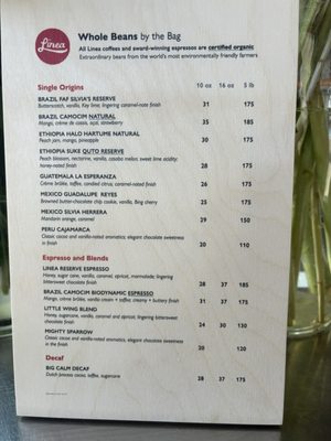 Menu photo 4 Linea Caffe San Francisco, CA Menu photo 4 Linea Caffe San Francisco, CA