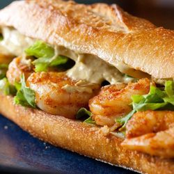 Phillys Fish N Chicken - Shrimp hoagie