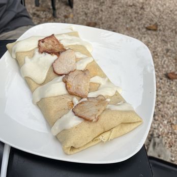 Wunderbar Coffee and Bistro - Egg, cheese and ham crepe - Creperies Near Me - Bellevue, Pennsylvania Wunderbar Coffee and Bistro - Egg, cheese and ham crepe - Creperies Near Me - Bellevue, Pennsylvania