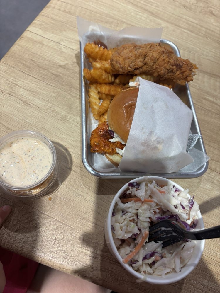 Food from Twist Hot Chicken