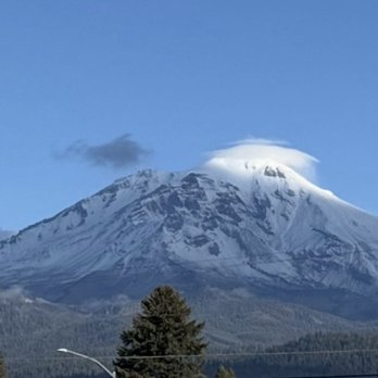 McCloud RV Resort - Morning we left of Mt Shasta - Campgrounds Near Me - McCloud, California