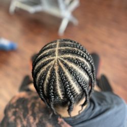 Indi Studios Salon - Clean parts with braids ...