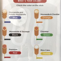 Myung Rang Hotdog - Color code