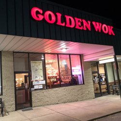 Golden Wok Chinese Restaurant - Signage