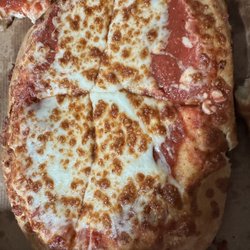 Little Caesars Pizza - This mess is supposed to be a pan pizza