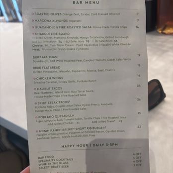 Grapefruit Basil Restaurant - bar and happy hour menu - New American Near Me - Indian Wells, California