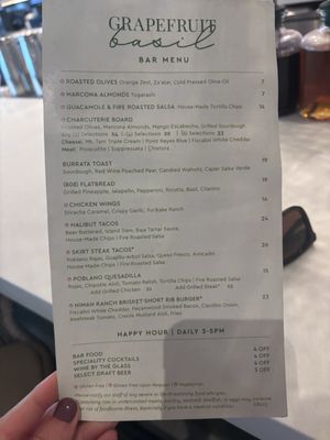 Menu photo 7 Grapefruit Basil Restaurant Indian Wells, CA Menu photo 7 Grapefruit Basil Restaurant Indian Wells, CA