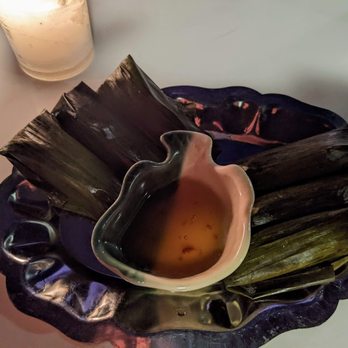 Phocific Standard Time - Tapioca Dumplings (in banana leaves) - Vietnamese Near Me - Seattle, Washington Phocific Standard Time - Tapioca Dumplings (in banana leaves) - Vietnamese Near Me - Seattle, Washington