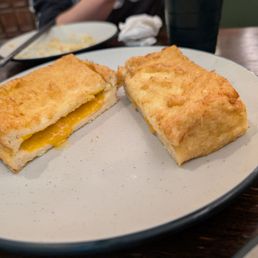 Lava Custard French Toast