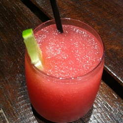 Strawberry & Lime cider slushie