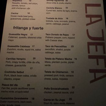 La Jefa - Menu - Cafes Near Me - Philadelphia, Pennsylvania La Jefa - Menu - Cafes Near Me - Philadelphia, Pennsylvania