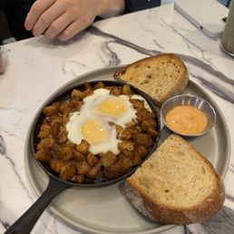 Egg skillet breakfast platter Egg skillet breakfast platter