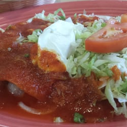 Señor Barrigas - Enchiladas Primavera.... 4 enchiladas (chicken, cheese, beef & bean)