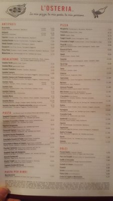 Menu photo 4 L'Osteria Vienna, 9