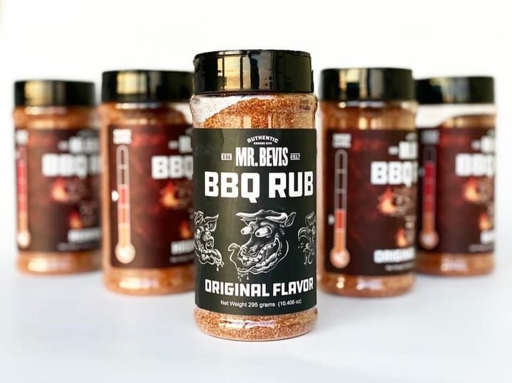 Mr. Bevis Catering & KC Flavor Food Truck Logo