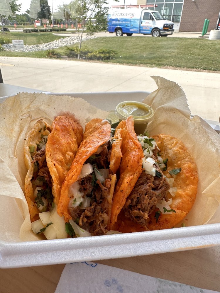 Food from Tacos La Flama