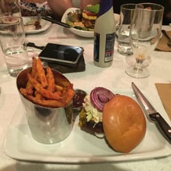 The Counter - Party of 14, easily accommodated. Everyone happy. Delicious array or burgers with unlimited combinations. Highly recommended