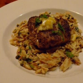 Leon's Full Service - pan seared grouper, warm orzo salad - Gastropubs Near Me - Decatur, Georgia