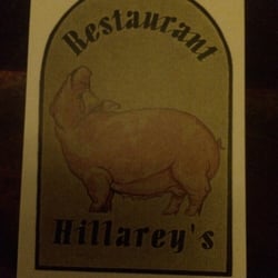 Hillarey's - Business card