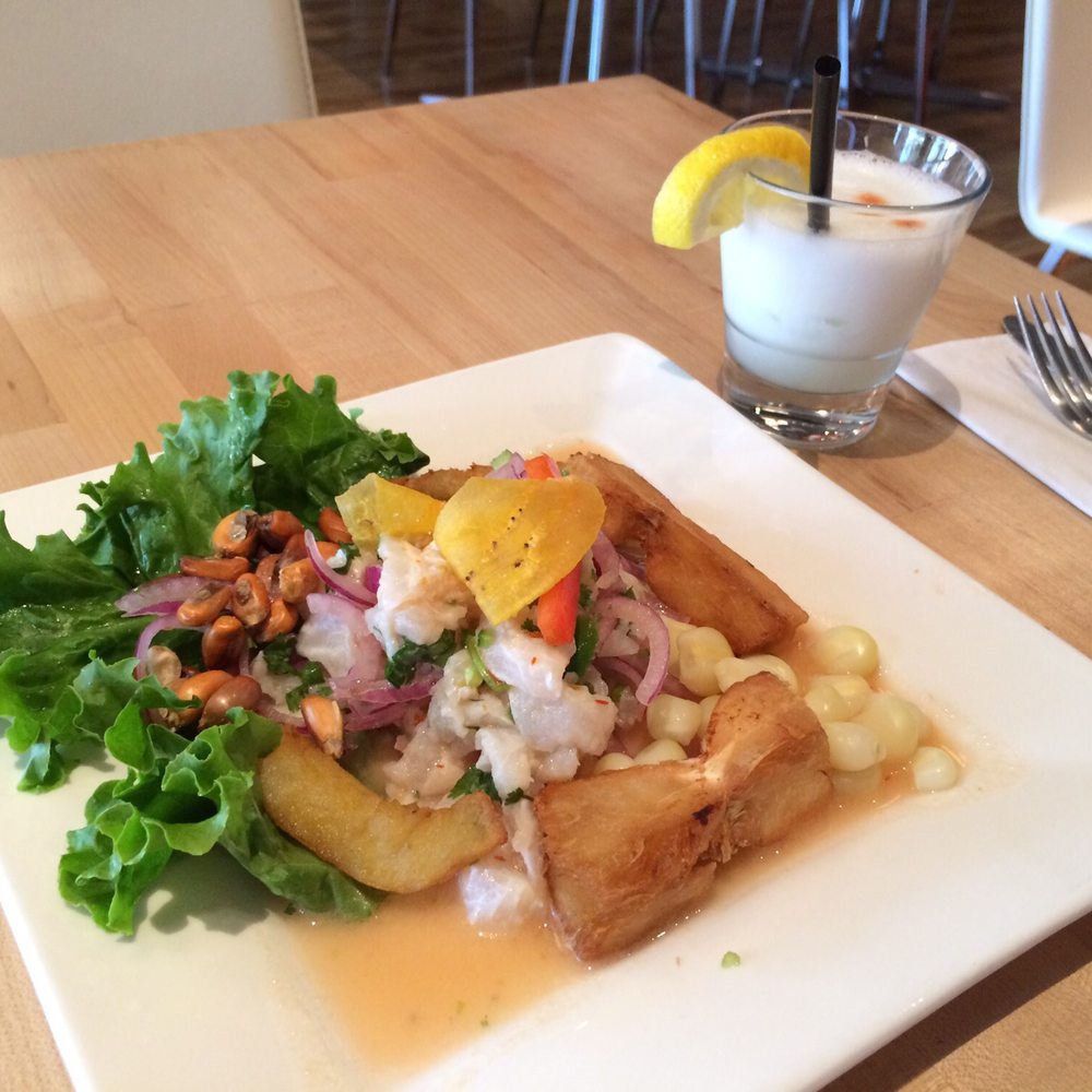 La Furia Chalaca - Our ceviche and pisco sour. So good! - Peruvian Near Me - Oakland, California
