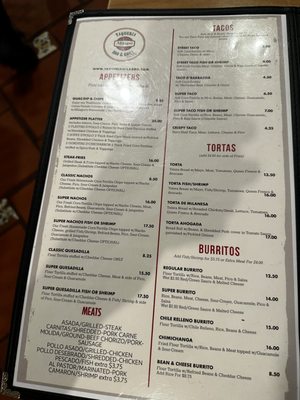 Menu photo 5 Taqueria Milagro San Jose, CA Menu photo 5 Taqueria Milagro San Jose, CA