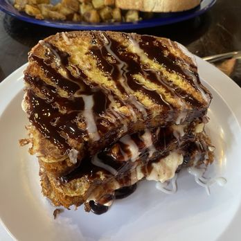 The Hungry Monkey - Churro Stuffed French Toast!!! - Breakfast & Brunch Near Me - Newport, Rhode Island