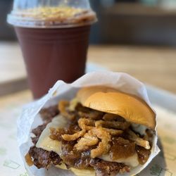 Shake Shack Melville - French Onion Shack Stack & Dubai Shake