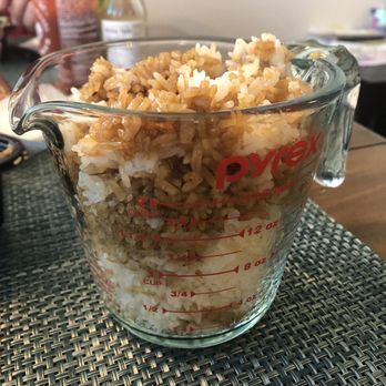 Miss Saigon Cafe - Over 2 cups of rice in the Ginger Chicken - Vietnamese Near Me - Hurst, Texas
