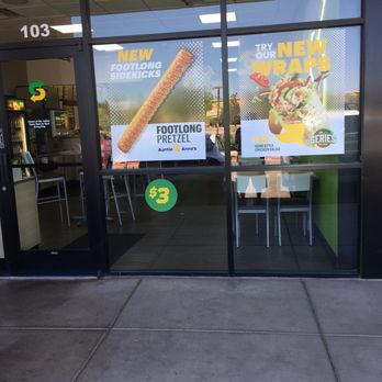 Subway - Entrance with new footlong sides they offer - Sandwiches Near Me - Fountain Hills, Arizona Subway - Entrance with new footlong sides they offer - Sandwiches Near Me - Fountain Hills, Arizona