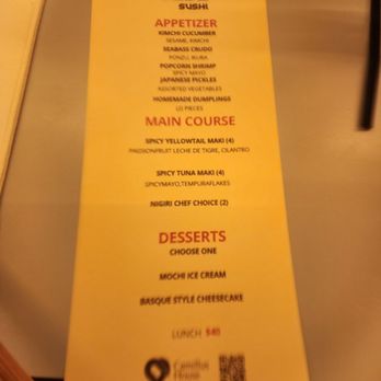 Yoso Sushi - Miami Spice menu - Japanese Near Me - Miami, Florida Yoso Sushi - Miami Spice menu - Japanese Near Me - Miami, Florida