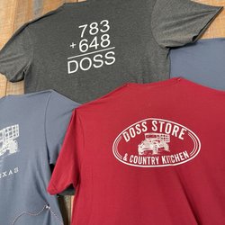 Doss Country Store - Get some Great T-shirts at the store.