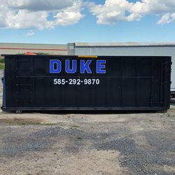 Milton Rents in Rochester - The Duke company handles most sizes in roll-off containers.