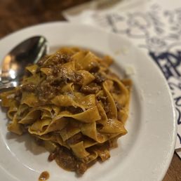 Fettucini with Heritage Pork Ragù
