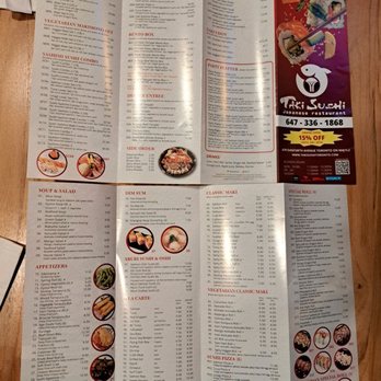 Taki Sushi - Menu (November 2025) - Japanese Near Me - Toronto, Ontario