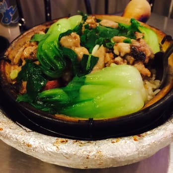 King Noodle - Pork and Chinese sausage rice stone pot - Noodles Near Me - Seattle, Washington